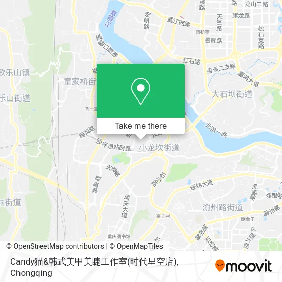 Candy猫&韩式美甲美睫工作室(时代星空店) map