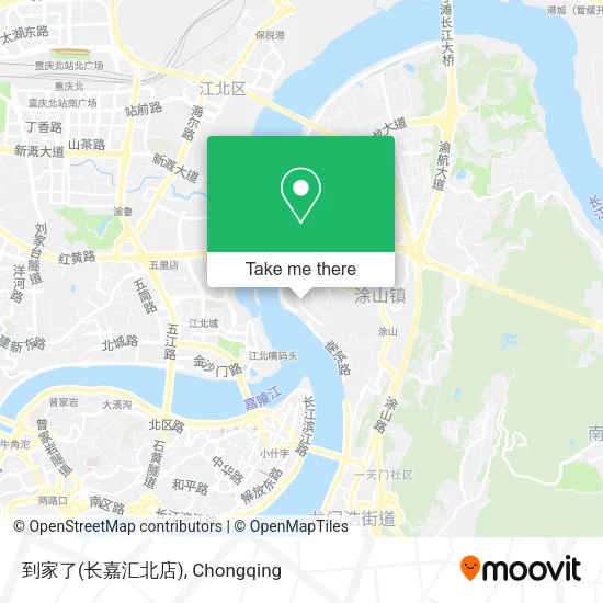 到家了(长嘉汇北店) map