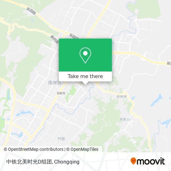 中铁北美时光D组团 map