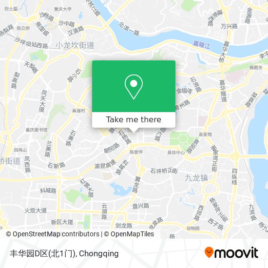 丰华园D区(北1门) map