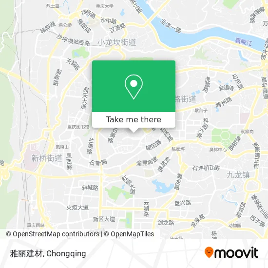 雅丽建材 map