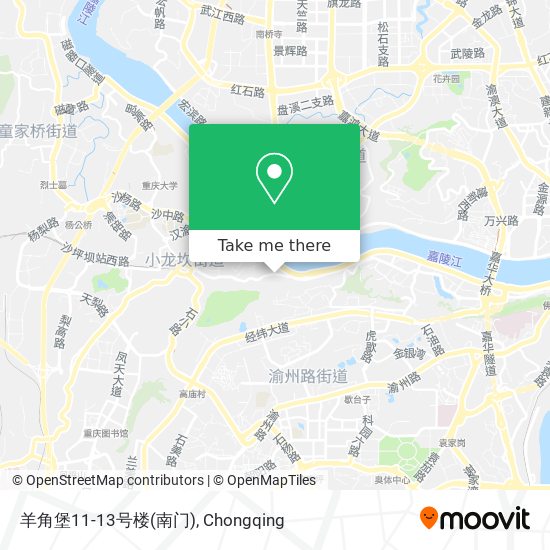 羊角堡11-13号楼(南门) map