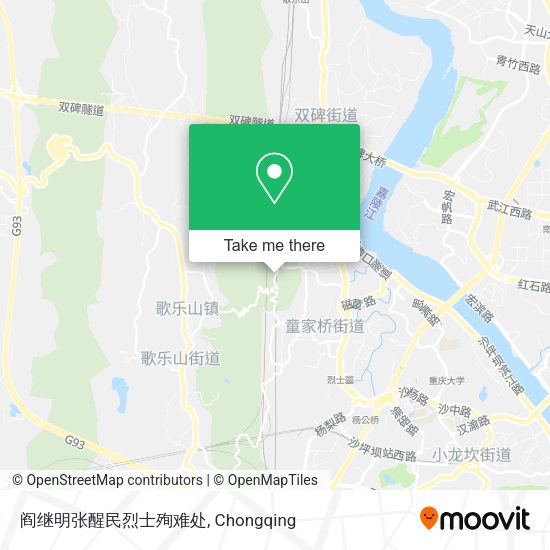阎继明张醒民烈士殉难处 map