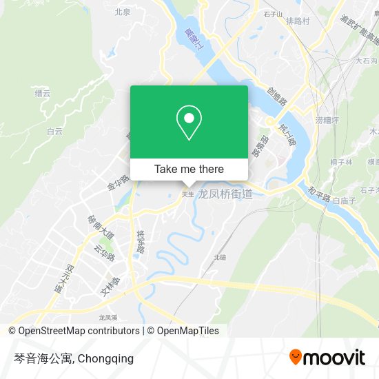 琴音海公寓 map