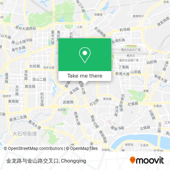 金龙路与金山路交叉口 map