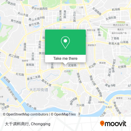 大千调料商行 map