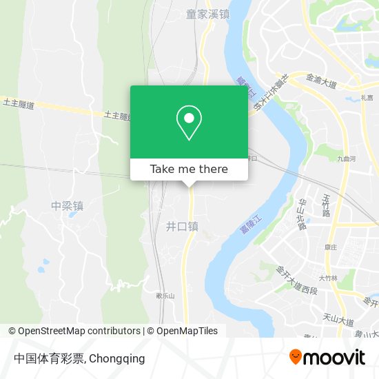 中国体育彩票 map