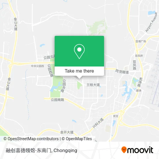 融创嘉德领馆-东南门 map