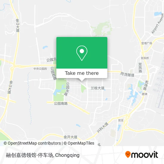 融创嘉德领馆-停车场 map
