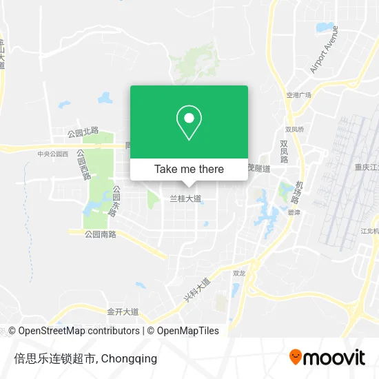 倍思乐连锁超市 map