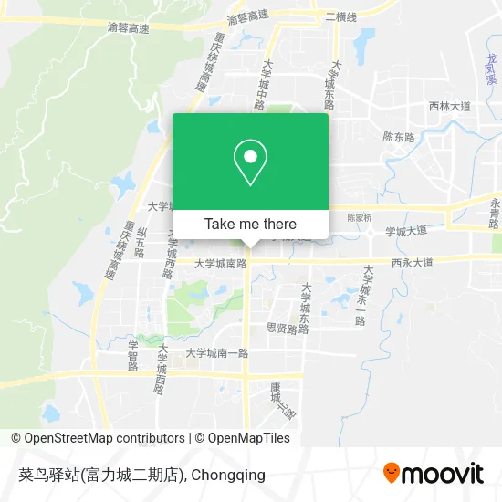菜鸟驿站(富力城二期店) map