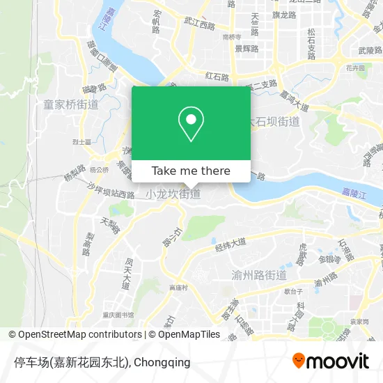 停车场(嘉新花园东北) map