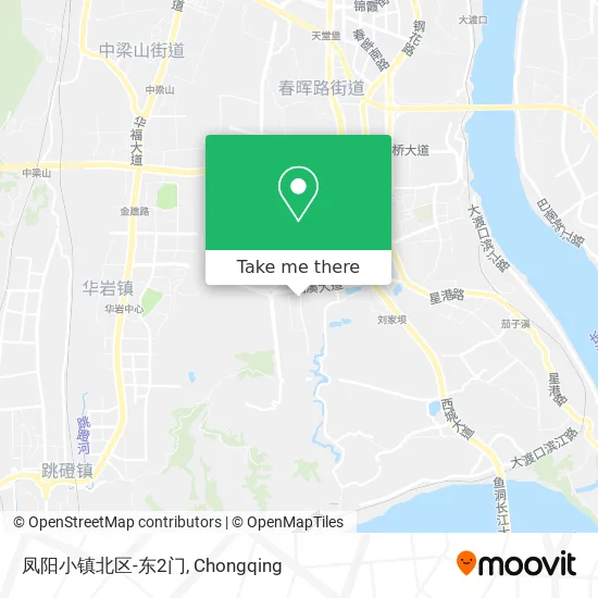 凤阳小镇北区-东2门 map