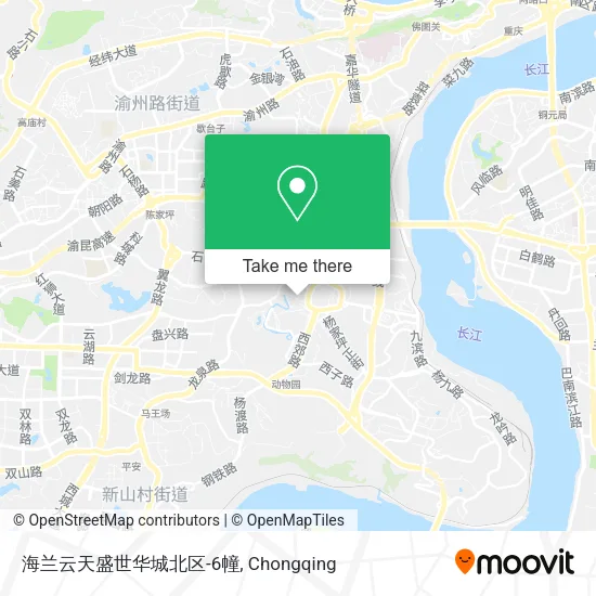 海兰云天盛世华城北区-6幢 map