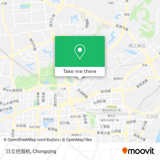 日立挖掘机 map