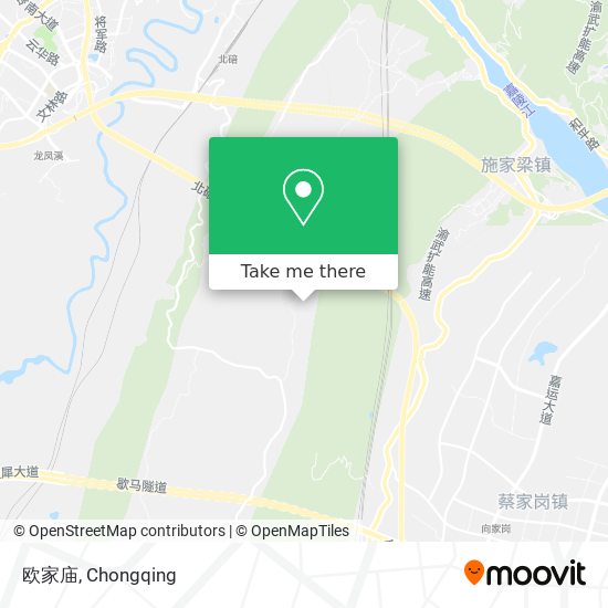 欧家庙 map