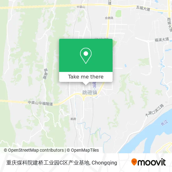 重庆煤科院建桥工业园C区产业基地 map