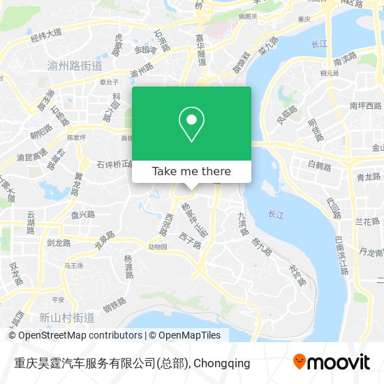 重庆昊霆汽车服务有限公司(总部) map
