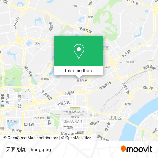 天照宠物 map
