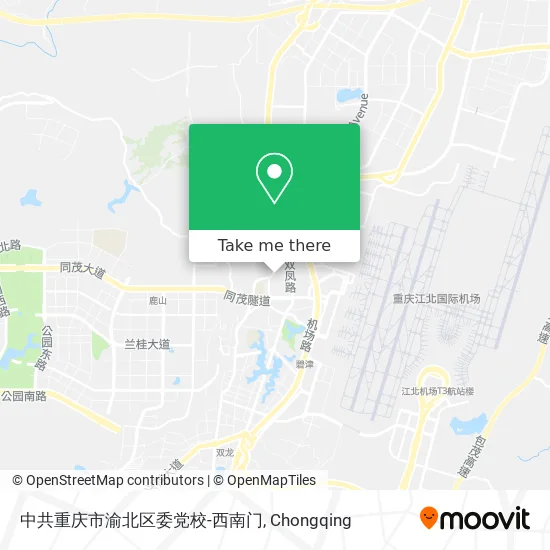 中共重庆市渝北区委党校-西南门 map