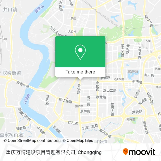 重庆万博建设项目管理有限公司 map