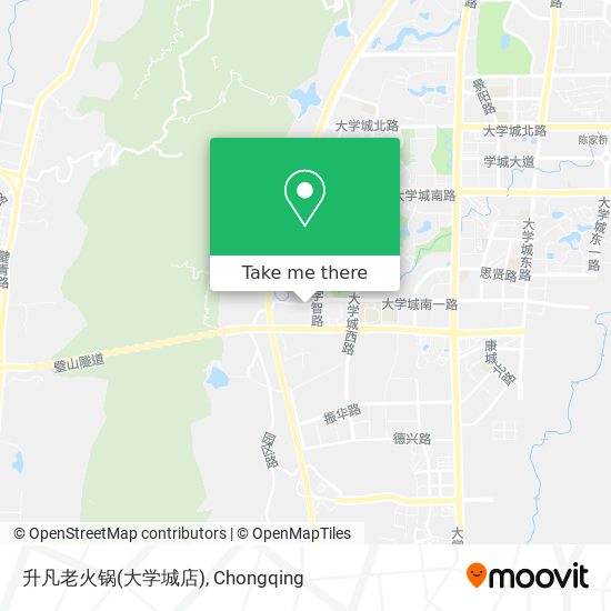 升凡老火锅(大学城店) map