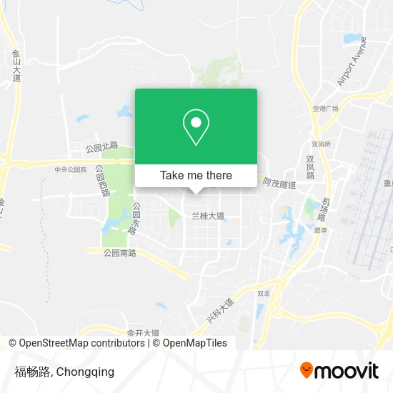 福畅路 map