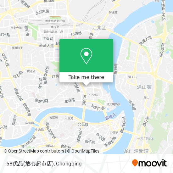 58优品(放心超市店) map