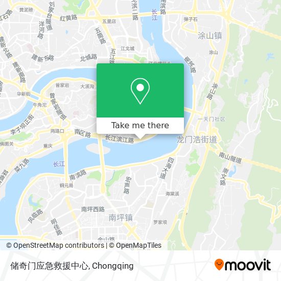 储奇门应急救援中心 map