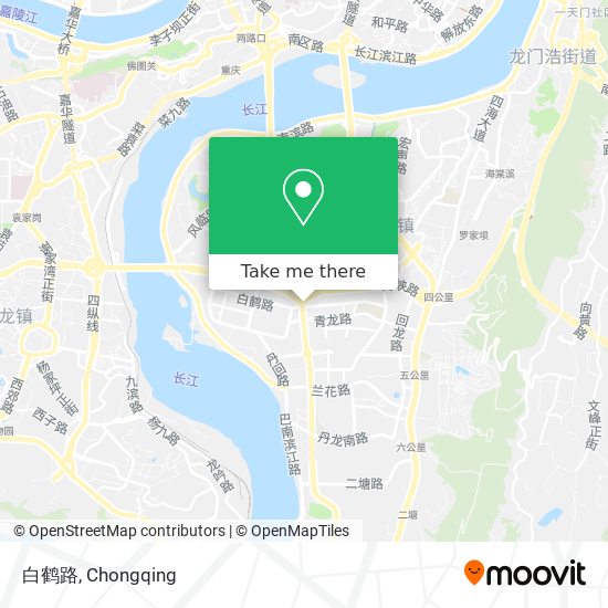 白鹤路 map