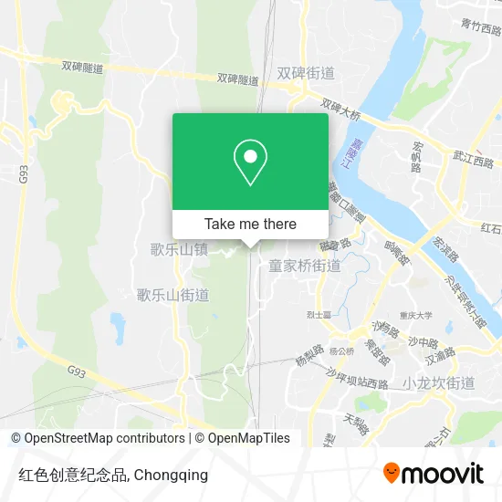 红色创意纪念品 map