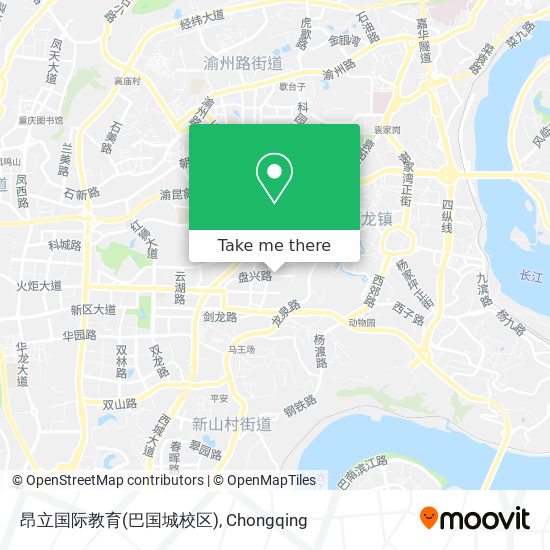 昂立国际教育(巴国城校区) map