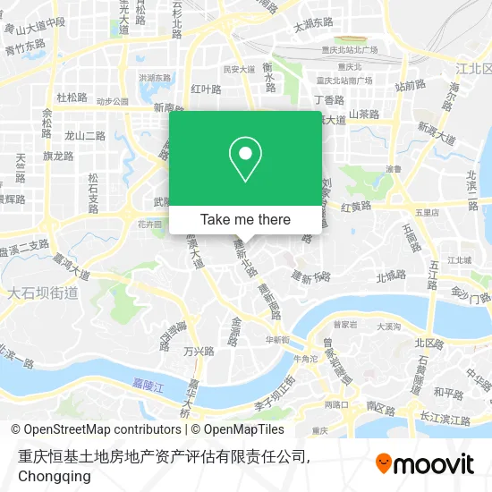 重庆恒基土地房地产资产评估有限责任公司 map