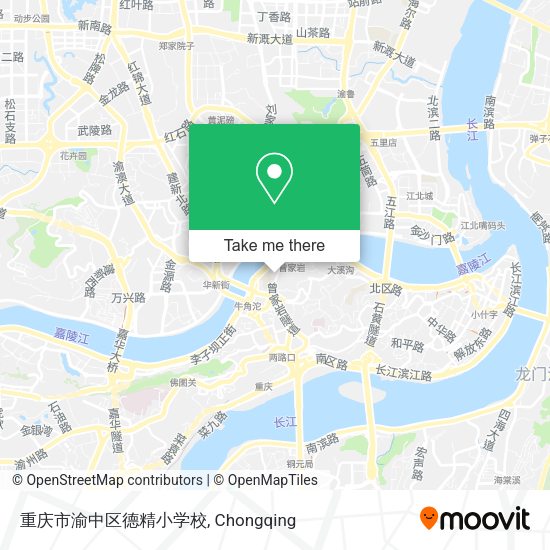 重庆市渝中区德精小学校 map