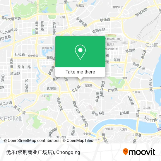 优乐(紫荆商业广场店) map
