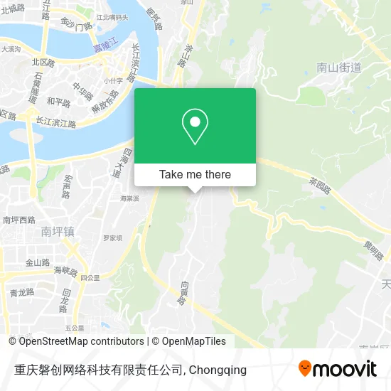 重庆磐创网络科技有限责任公司 map