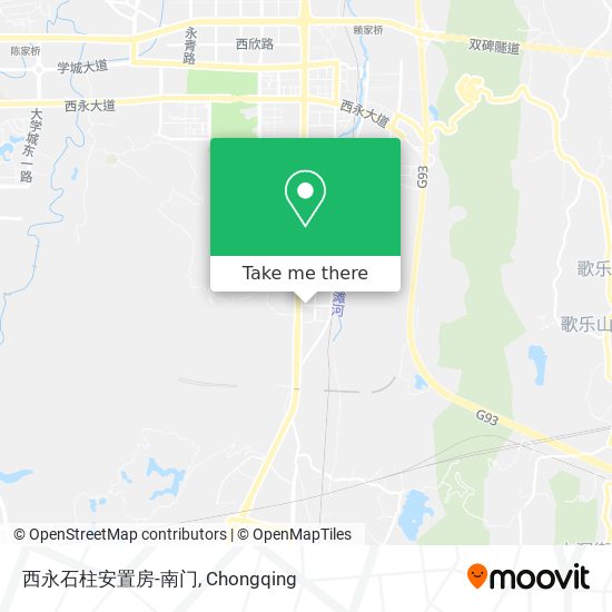 西永石柱安置房-南门 map