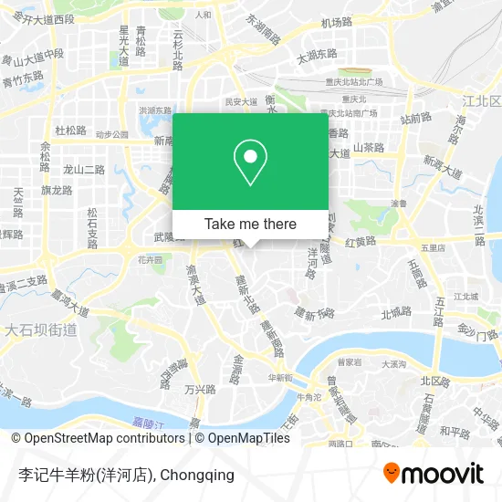 李记牛羊粉(洋河店) map