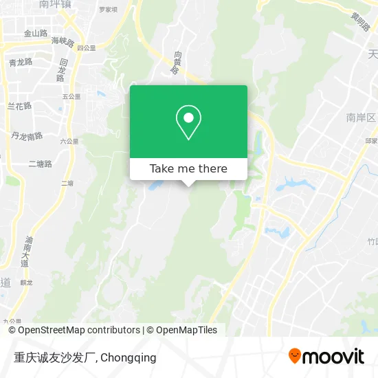 重庆诚友沙发厂 map