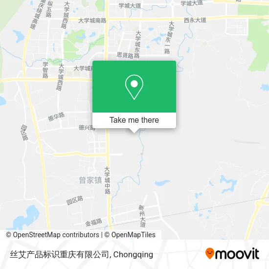丝艾产品标识重庆有限公司 map