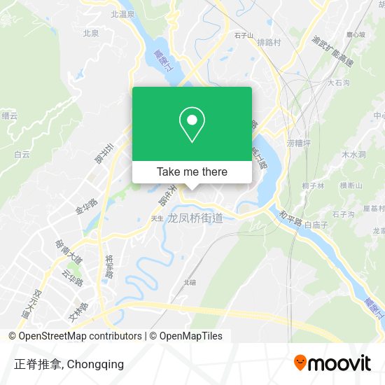 正脊推拿 map