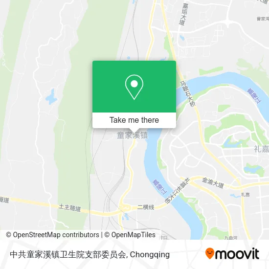 中共童家溪镇卫生院支部委员会 map