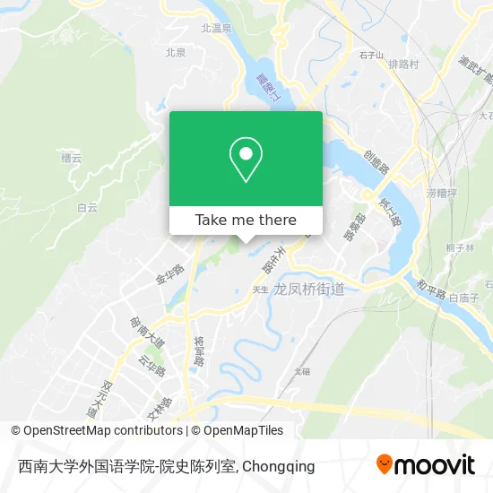 西南大学外国语学院-院史陈列室 map