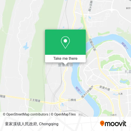 童家溪镇人民政府 map