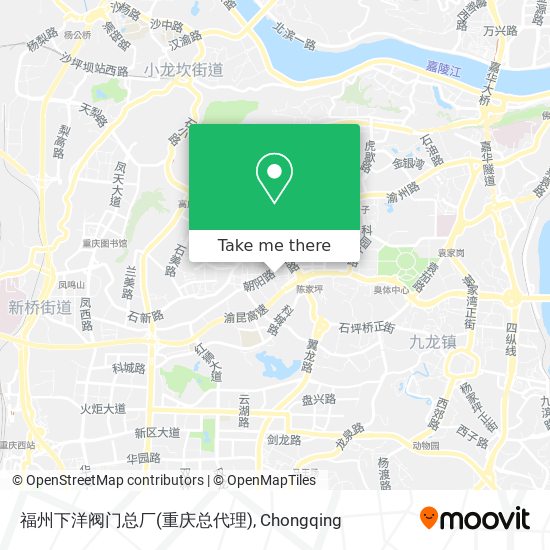 福州下洋阀门总厂(重庆总代理) map