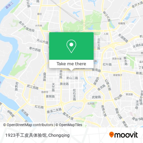 1923手工皮具体验馆 map