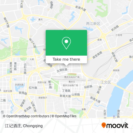 江记酒庄 map