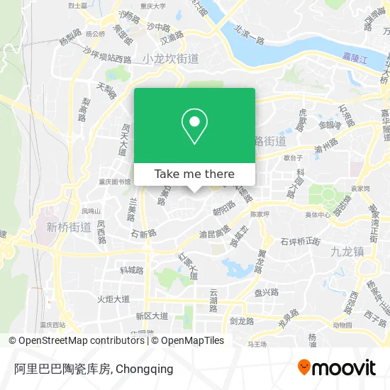 阿里巴巴陶瓷库房 map