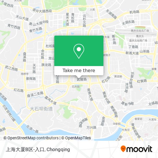 上海大厦B区-入口 map