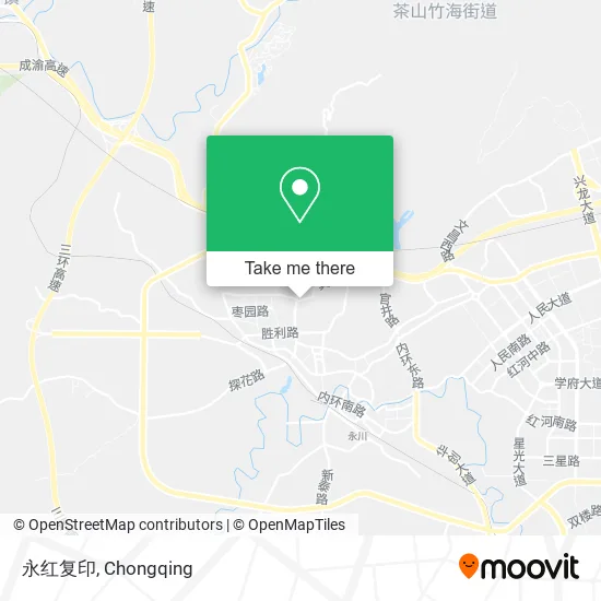 永红复印 map